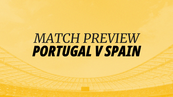 Betfair image for Portugal vs Spain match in the World Cupo last 16